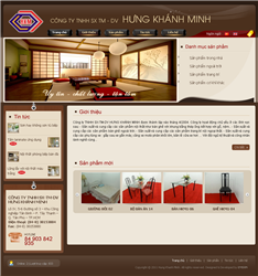 Thiet Ke Website Cong Ty TNHH SXTMDV HUNG KHANH MINH