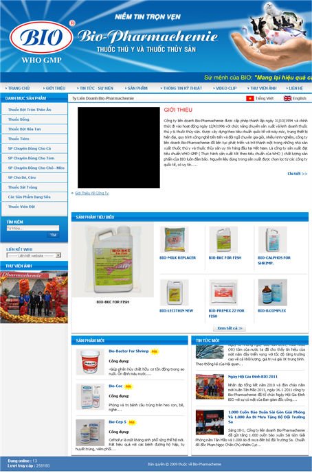 Thiet Ke Website Cong Ty Lien Doanh Bio Pharmachemie