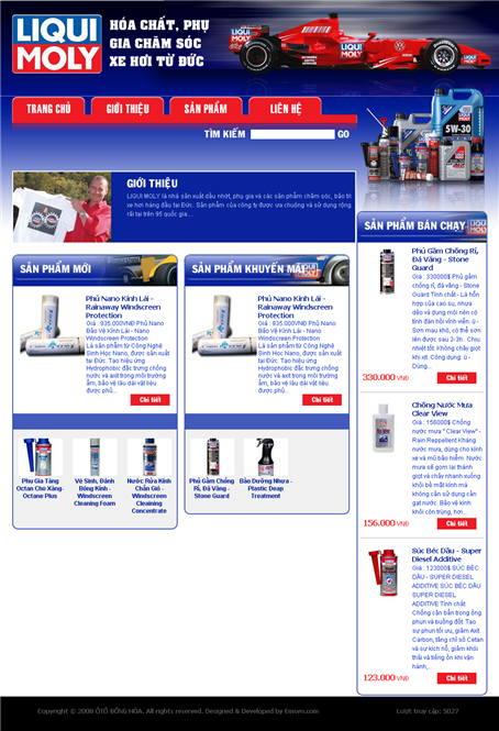 Thiet Ke Website Cong Ty LIQUI MOLY