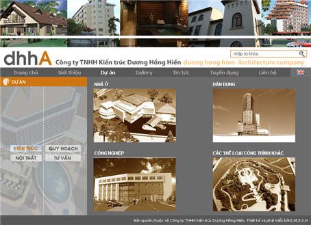 Thiet Ke Website Cong Ty TNHH Kien Truc Duong Hong Hien