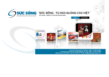 Thiet Ke Website Cong Ty TNHH Truyen Thong Quang Cao Suc Song