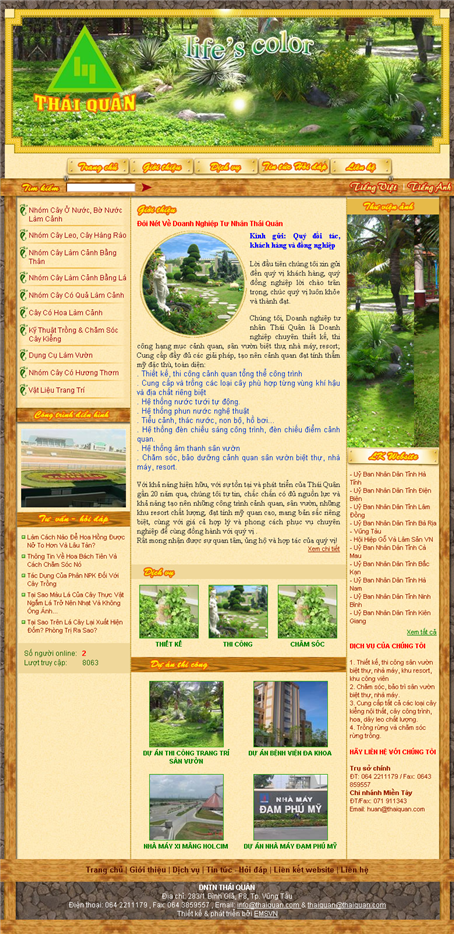 Thiet Ke Website Doanh Nghiep Tu Nhan Thai Quan