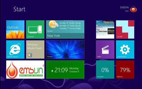 Doi Giao Dien Windows XPVista7 Thanh Windows 8 Voi Windows 8 Transformation Pack 6