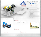 Thiet Ke Website Cong Ty Co Phan Be Tong Hai Au
