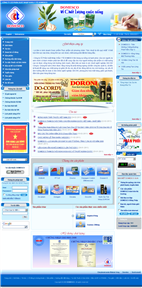 Thiet Ke Website Cong Ty Co Phan Xuat Nhap Khau Y Te DOMESCO