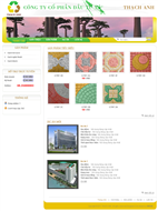 Thiet Ke Website Cong Ty CP Dau Tu XD Thach Anh