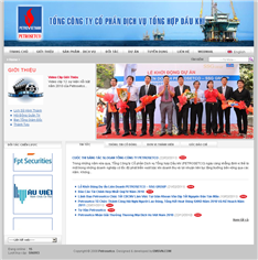 Thiet Ke Website Tong Cong Ty Co Phan Dich Vu Tong Hop Dau Khi