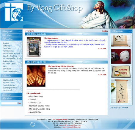 Thiet Ke Website Cua Hang Hy Vong